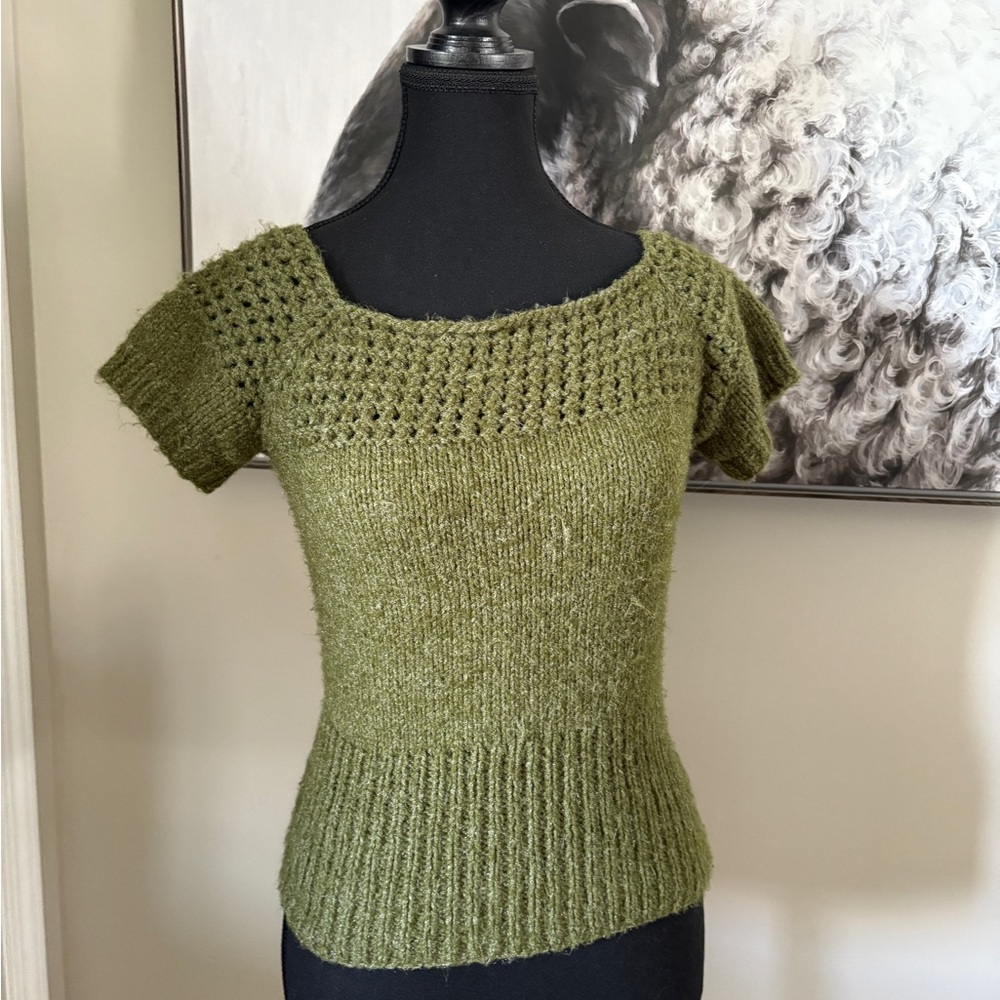 Handmade Knit Sleeve Sweater